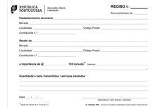 0050 Recibos – Bloco Talonário de Guichet