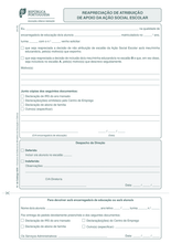 0235 Reapreciação Atribuição de Subsídio Escolar