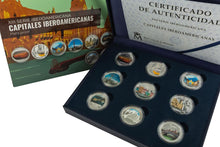 13TH Iberian-American Set - Ibero-American Capitals (Silver Proof)