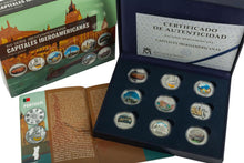 13TH Iberian-American Set - Ibero-American Capitals (Silver Proof)