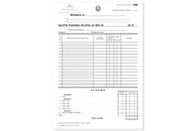 Boletim Itinerário de Ajudas de Custo - Modelo 683