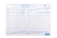 Mapa de Reintegrações / Não Totalmente Reintegrados (33.18) - Modelo 1755