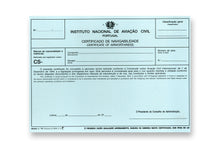 Certifícado de Navegabilidade de Aviação - Modelo 737