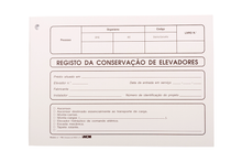 Registo de Conservação de Elevadores - Modelo 746