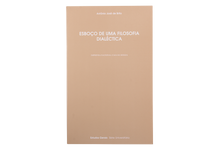 Esboço de uma Filosofia Dialéctica