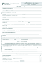 0167 Ação Social Escolar – Auxílios Económicos