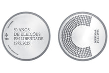 50 anos de Eleições em Liberdade – 1975.2025 (Prata Proof)