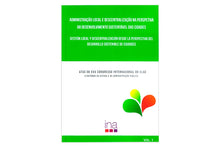 Atas do XXV Congresso do CLAD : Administração local e descentralização na perspetiva do desenvolvimento sustentável das cidades - Vol. 1