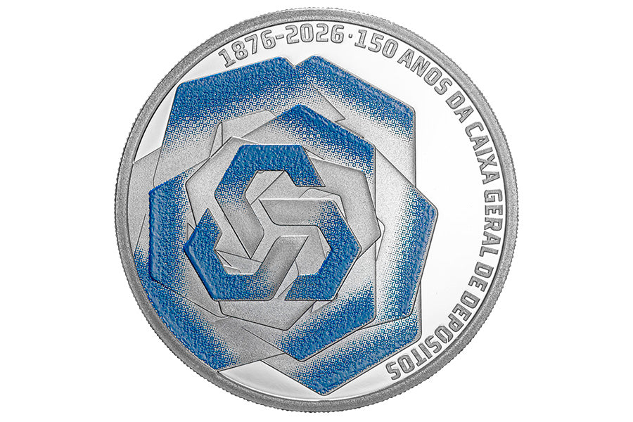 Moeda: 150 Anos da Caixa Geral de Depósitos (Prata Proof) | INCM