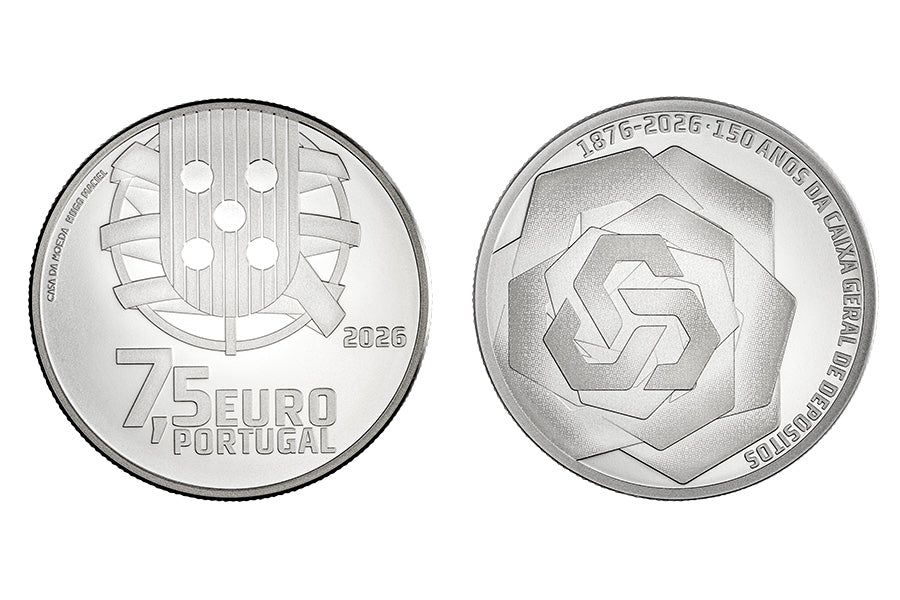 Moeda: 150 Anos da Caixa Geral de Depósitos (Prata FDC) | INCM