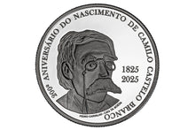 200.º aniversário do nascimento  de Camilo Castelo Branco (Prata Proof)