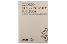 Código dos Contratos Públicos — Edição comparada (2020-2021)