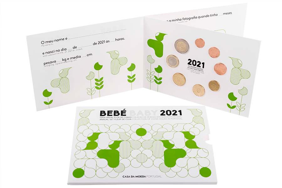 Image of  Série Anual 2021 Bebé (FDC) 