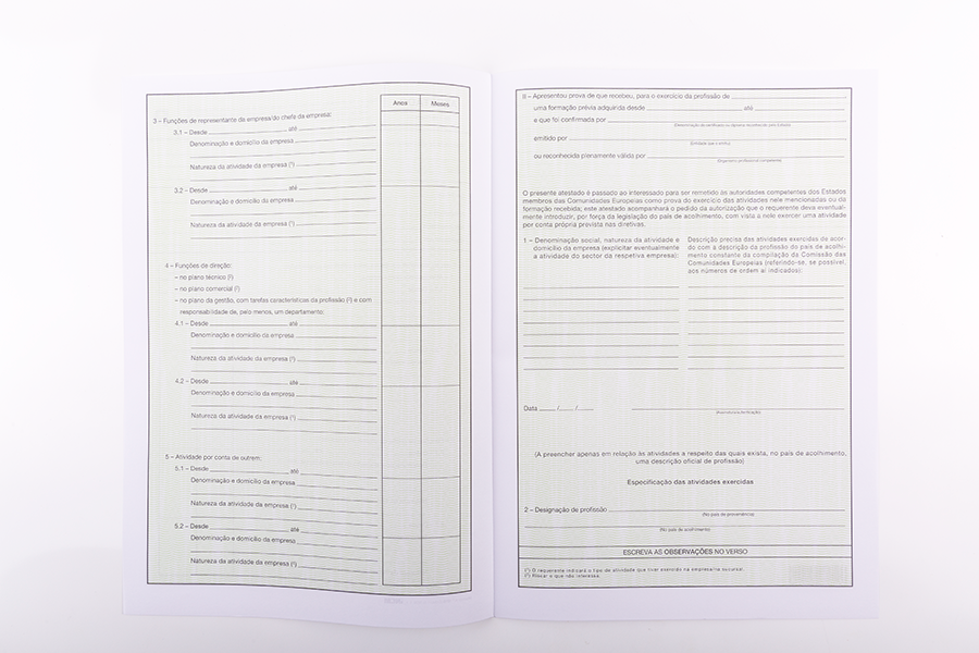 Form Rnil 1016 Form: Modelo 1016 - Atestado ACT CEE | INCM