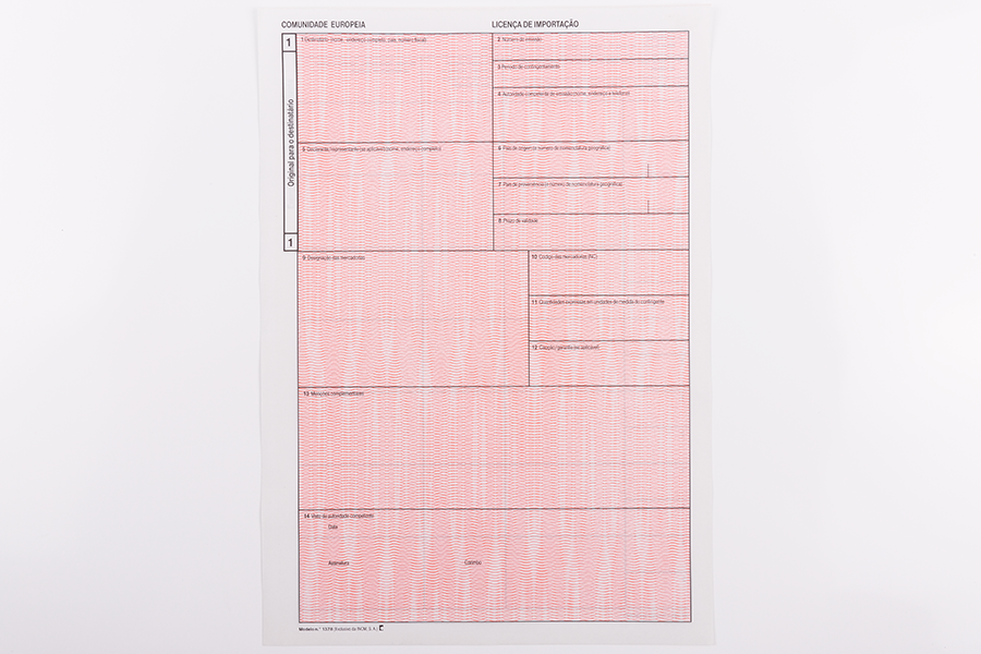 Image of  Licença de Importação - Mod... 