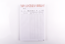 Folha de Cofre (serviços com autonomia - blocos de 200 folhas) - Modelo 690