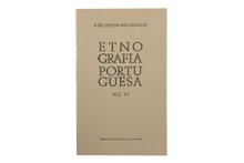 Etnografia Portuguesa - Vol. IV