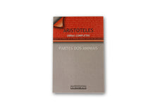 Obras Completas de Aristóteles - Partes dos Animais