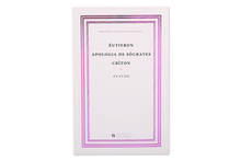 Platão — Êutifron. Apologia de Sócrates. Críton