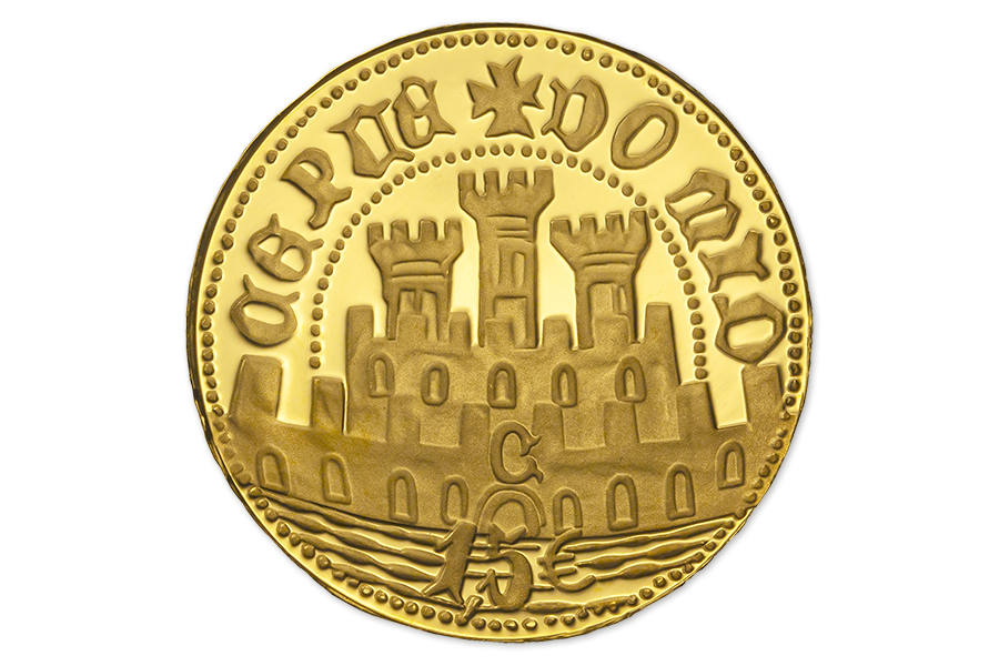 Image of  Meio Escudo Ceuta  (Ouro Pr... 