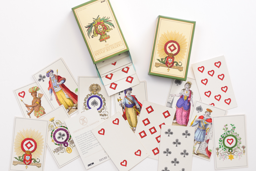 Image of  Cartas de Jogar das Quatro ... 