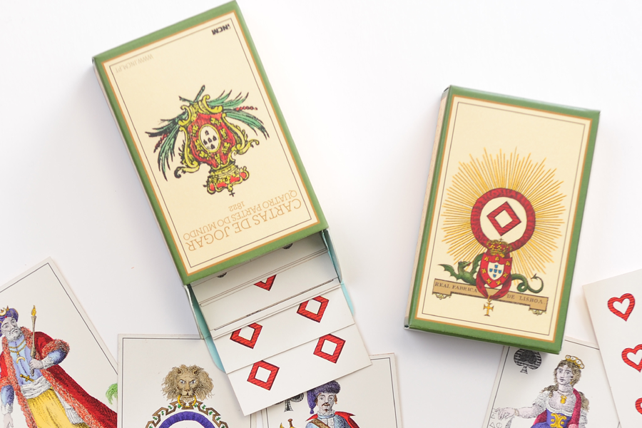 Image of  Cartas de Jogar das Quatro ... 