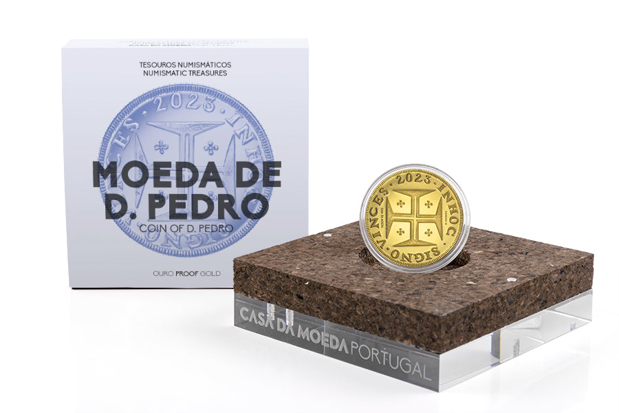 Image of  Coin of D. Pedro (Gold Proof) 